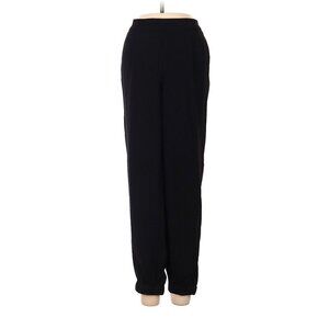 TROUVE Black Dress Crepe Joggers w/ Pockets & Elastic Cuffs Size 4